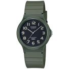 Relógio CASIO verde analógico unissex MQ-24UC-3BDF