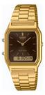 Relógio Casio Vintage Aço Elegante Original Aq230ga 5amqydf