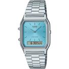 Relógio Casio Vintage AQ-230A-2A1MQYDF Alarme Cronômetro Relógio Casio Vintage AQ-230A-2A1MQYDF Alarme Cronômetro
