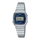 Relógio Casio Vintage LA670WA-2DF-SC Prata/Azul Relógio Casio Vintage LA670WA-2DF-SC Prata/Azul