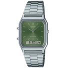 Relógio CASIO VINTAGE unissex analógico AQ-230A-3AMQYDF Relógio CASIO VINTAGE unissex analógico AQ-230A-3AMQYDF