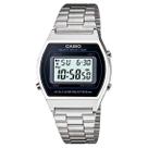 Relógio CASIO Vintage unissex digital prata B640WD-1AVDF