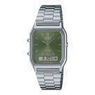 Relógio casio vintage verde aq-230a-3amqydf-sc Relógio casio vintage verde aq-230a-3amqydf-sc