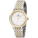 Relogio champion analogico branco metal misto ch24795b cor:misto