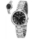 Relogio champion analogico preto metal prata cf26151t cor:prata