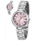Relogio champion analogico rosa metal prata cf26151i cor:prata