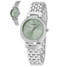Relogio champion analogico verde metal prata cf26160g cor:prata