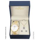 Relógio Champion Analógio CN27652W Feminino + Semijóia Relógio Champion Analógio CN27652W Feminino + Semijóia