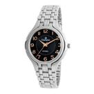 Relógio Champion Ca20689t Prata E Preto Aço Inox Analógico