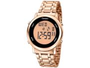 Relógio Champion Digital CH40231Z Dourado Digital 5 Atm Cristal Mineral Tamanho Grande