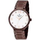 Relógio CHAMPION elegance feminino analógico marrom CN26831R
