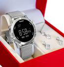 Relógio Champion Feminino Digital LED Prata CH40062T Garantia de Um Ano Relógio Champion Feminino Digital LED Prata CH40062T Garantia de Um Ano
