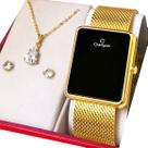 Relógio Champion Feminino Dourado Original 1 ano de garantia