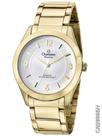 Relógio Champion Feminino Dourado Passion Cn28866h