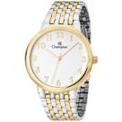 Relógio CHAMPION feminino misto dourado prata CH22911B Relógio CHAMPION feminino misto dourado prata CH22911B