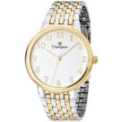 Relógio CHAMPION feminino misto dourado prata CH22911B Relógio CHAMPION feminino misto dourado prata CH22911B