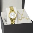 Relogio Champion Feminino Pulso Prova D'agua com kit joia