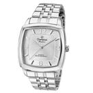 Relógio CHAMPION masculino analógico prata branco CN28740Q