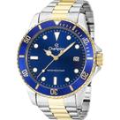 Relógio Champion Masculino Bicolor CA31266A Analógico 5 Atm Cristal Mineral Tamanho Médio