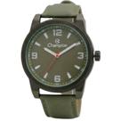 Relogio Champion Masculino Preto com Pulseira Nylon E Couro com detalhes em branco modelo CH30304G
