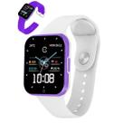 Relogio Champion SmartWatch C066 Roxo e Branca 2 Pulseiras