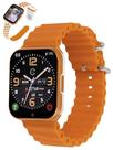 Relógio Champion SmartWatch - CH50033M - 2 Pulseiras - Laranja e Outra Branca