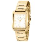 Relógio CHAMPION unissex quadrado dourado CH22466H