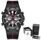 Relógio CHEETAH CH16011BRB Esportivo Masculino de Silicone à Prova d'água