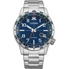 Relógio Citizen BM7550-52L Eco-Drive em Aço Inoxidável com Data Relógio Citizen BM7550-52L Eco-Drive em Aço Inoxidável com Data