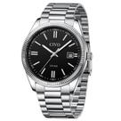 Relógio CIVO Analog Silver Stainless Steel para homens