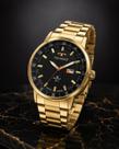 Relógio Classic Golf Technos Masculino Aço Inox Quartzo 5ATM Dourado 2115LAP/1P Relógio Classic Golf Technos Masculino Aço Inox Quartzo 5ATM Dourado 2115LAP/1P