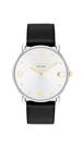 Relógio Coach Elliot elegante pulseira de couro feminina