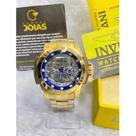 Relogio Coalition Forces 26708 Banhado A Ouro 18k Original