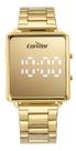 Relógio Condor Feminino Digital Dourado
