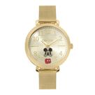 Relógio Condor Feminino Ref: Co2034aj/4x Mesh Dourado Mickey