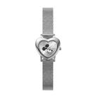 Relógio Condor Feminino Ref: Co2035ocx/4k Prateado Mesh Coração Mickey