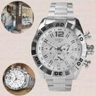Relógio Condor Masculino Cronográfo Analógico Robusto Redondo Quartz Casual Prata COVD33AUS/3B Relógio Condor Masculino Cronográfo Analógico Robusto Redondo Quartz Casual Prata COVD33AUS/3B