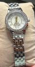 Relogio Condor Minnie Adolescente Prateado Strass CO2036MZM