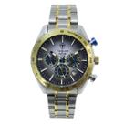 Relógio Cronógrafo Masculino de Aço Tuguir Analógico Infinity 23-2231 Prata e Dourado Relógio Cronógrafo Masculino de Aço Tuguir Analógico Infinity 23-2231 Prata e Dourado