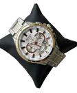 Relógio Cronógrafo Masculino Esportivo - Mostrador Grande, Luminoso e Pulseira de Aço Inoxidável. Relógio Cronógrafo Masculino Esportivo - Mostrador Grande, Luminoso e Pulseira de Aço Inoxidável.