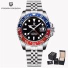 Relógio de Aço Inoxidável Automático Submariner Diver 100m Pagani Design 1662 Relógio de Aço Inoxidável Automático Submariner Diver 100m Pagani Design 1662