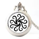 Relógio de bolso Identitys V Anime Theme Quartz com corrente de 4,5 cm