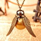 Relógio De Bolso Pomo De Ouro Quadribol Harry Potter