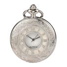 Relógio de bolso Quartz Retro para crianças com corrente