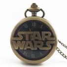 Relógio De Bolso Quartzo Vintage Hollow Star War Presente Relógio De Bolso Quartzo Vintage Hollow Star War Presente
