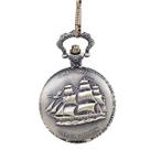 Relógio de bolso Sailing Quartz Retro para crianças com corrente