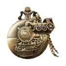 Relógio De Bolso Vintage Steampunk Com Corrente E Pingente Para Homens E Crianças, Presente Souvenir