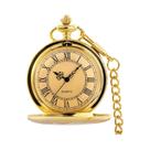 Relógio De Bolso Vintage Steampunk Multicolorido Com Números Romanos, Colar Pendente Para Homens E