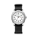 Relógio De Campo Com Movimento Quartz, Funções De Data E Dia, Bezel Rotativo Luminoso De 40mm,
