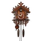 Relógio de cuco JoonieHouse Tradicional Black Forest com pêndulo